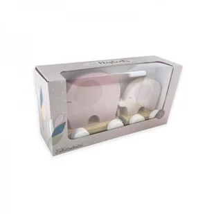 Jabadabado Słonie do ciągnięcia różowe trendysmyk.pl-2805-0 - Zabawki na biegunach - miniaturka - grafika 2