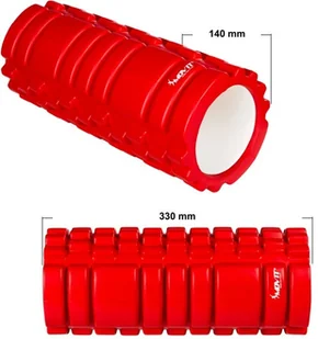 Movit CZERWONY WAŁEK ROLKA DO MASAŻU ROLLER MASAŻ FITNESS 20040517 - Akcesoria do masażu - miniaturka - grafika 9
