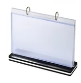 Systemy ekspozycyjne i znaki informacyjne - Argo S.A Prezenter stojący poziomy A5 - miniaturka - grafika 1