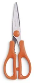 Nożyce kuchenne - Excelsa Rainbow nożyczki do skórek, ze stali nierdzewnej, pomarańczowy, 19 x 8.5 x 1.5 cm 48146 - miniaturka - grafika 1