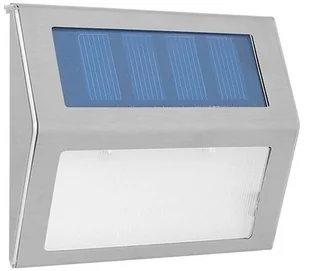 Maclean Lampa solarna 2 na ogrodzenie, schody MCE119 Energy Inox - Halogeny - miniaturka - grafika 3