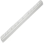 Grzbiety do bindownic - Durable szyna zaciskowa z listwy tłoczone, bezbarwny, opakowanie po 50 sztuk, przezroczysty 290219 - miniaturka - grafika 1