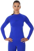 Bluzy narciarskie - Brubeck Bluza thermo ls13100 niebieski BLUZA DAM THERMO XL KOBALT - miniaturka - grafika 1