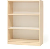 Regały biurowe - AJ Regał otwarty I 1000 x 300 x 1250 mm brzoza 372702 - miniaturka - grafika 1