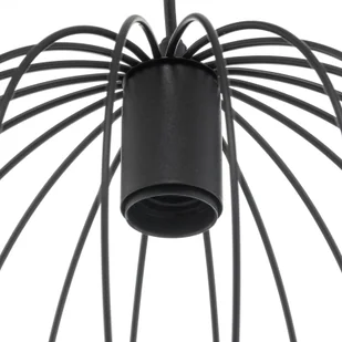 Euluna Lampa wisząca Cumera z klatkowym kloszem,  30 cm - Lampy sufitowe - miniaturka - grafika 5