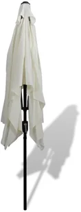 vidaXL vidaXL Parasol prostokątny (200 x 300 cm) Piaskowy - Parasole ogrodowe - miniaturka - grafika 4