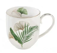 Kubki - Nuova Cer Easy life r2s KUBEK PORCELANOWY Exotique - Egzotyczne Liście - ze złoceniem 1280 EXOT - miniaturka - grafika 1