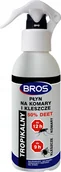 Zwalczanie i odstraszanie szkodników - Bros Płyn Na Komary I Kleszcze 50% Deet 130 ml - miniaturka - grafika 1