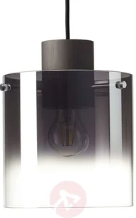 Brilliant Lampa wisząca Beth klosz z dymionego szkła, 1-pkt. - Lampy sufitowe - miniaturka - grafika 2