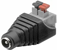 Kostki, złączki, wtyczki - Goobay 10er Pack terminal Block 2-pin > DC-Jack (5,50 X 2,10 MM)  Push-down mocowanie zaciskowe (931976749) - miniaturka - grafika 1