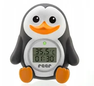 Inne akcesoria do pielęgnacji dzieci - Termometr kąpielowy dla dzieci 2w1 minutnik - miniaturka - grafika 1