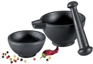 Pozostałe akcesoria kuchenne - Zassenhaus Żeliwny moździerz i miseczka, śred.8,5/10 cm ZS-076073 - miniaturka - grafika 1