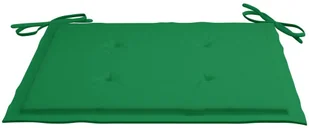 vidaXL vidaXL Poduszki na krzesła ogrodowe, 6 szt., zielone, 50x50x4 cm - Poduszki na krzesła - miniaturka - grafika 3