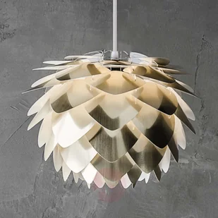Vita Copenhagen Lampa wisząca Silvia mini, szczotkowany mosiądz - Lampy sufitowe - miniaturka - grafika 2