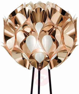 Slamp FLORA - designerska lampa stojąca, miedziana - Lampy stojące - miniaturka - grafika 4