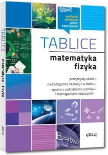 Greg praca zbiorowa Matematyka i fizyka.Tablice - Podręczniki dla liceum - miniaturka - grafika 2