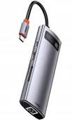 Huby USB - Baseus Hub 8w1 Usb-c do Usb 3.0 Hdmi Usb-c Pd RJ45 - miniaturka - grafika 1