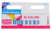 Baterie i akcesoria - Grundig Oryginalne Baterie Alkaliczne R6/AA x 12 - miniaturka - grafika 1