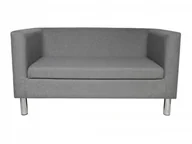 Sofy i kanapy - Roman Orlik - Zakład Tapicerski Sofa Picolo dwuosobowa tkanina Sawana kolor szary 21 - miniaturka - grafika 1