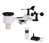 Inne urządzenia pomiarowe - Waldbeck Waldbeck Halley profesjonalna stacja pogodowa meteorologiczna 6-w-1 pomiary wewnątrz i na zewnątrz wi-fi aplikacja WTH3-Halley - miniaturka - grafika 1