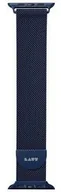 Akcesoria do smartwatchy - Apple Pasek wymienny LAUT na Watch 38/40 mm milánský tah LAUT-AWS-S-BL) Niebieski - miniaturka - grafika 1