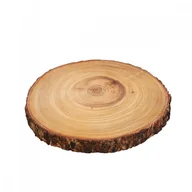 Deski do krojenia - Zassenhaus deska do serwowania plaster drewna akacji śred 23 x 2 cm ZS-059106 - miniaturka - grafika 1