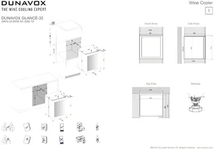 Dunavox DAVG-32.80DOP.TO - Chłodziarki do wina - miniaturka - grafika 3