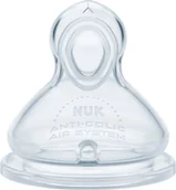 Butelki dla niemowląt - NUK smoczek do butelki FC+ FLOW Control 6 18m 2 szt - miniaturka - grafika 1