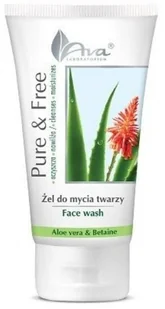 Ava Labolatorium Laboratorium Laboratorium Pure & Free Żel Do Mycia Twarzy Aloe Vera 150ml 5906323006673 - Żele do mycia twarzy - miniaturka - grafika 2