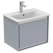 Szafki łazienkowe - Ideal Standard Connect Air Szafka pod umywalkę 50x36x40 cm jasnoszara/biała mat E0817EQ - miniaturka - grafika 1