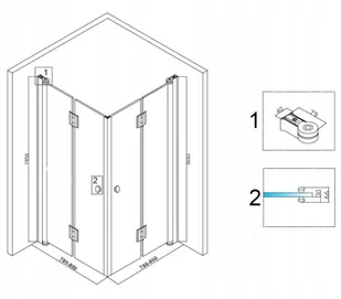 231 HYDAR KABINA PRYSZNICOWA 80x80 SZKŁO 6mm HQ KWADRAT 23178183 78183-uniw - Kabiny prysznicowe 231 HYDAR KABINA PRYSZNICOWA 80x80 SZKŁO 6mm HQ KWADRAT 23178183 78183-uniw - Kabiny prysznicowe - miniaturka - grafika 13