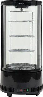 YATO Witryna chłodnicza do ciast 73l czarna YATO nowość YG-05090 - Szafy i witryny chłodnicze YATO Witryna chłodnicza do ciast 73l czarna YATO nowość YG-05090 - Szafy i witryny chłodnicze - miniaturka - grafika 1