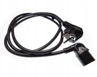 Kable komputerowe i do monitorów - Kabel Zasilający Pc Komputerowy Kątowy 3m 3x1mm - miniaturka - grafika 1