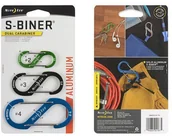 Sprzęt wspinaczkowy - Nite Ize Karabińczyk S-Biner Aluminum Dual Carabiner Combo - 3 sztuki SBA234-A1-R6 (20376) SP 20376 - miniaturka - grafika 1