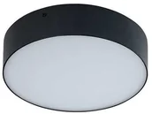 Lampy sufitowe - Azzardo Plafon LAMPA sufitowa MONZA SHR653000-20-BK natynkowa OPRAWA klasyczna okrągła LED 20W czarna SHR653000-20-BK - miniaturka - grafika 1