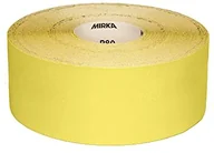 Materiały ścierne - Mirka Mirka Yellow papier ścierny rolka ścierna / 150 mm x 50 m / P180 / szlifowania twardego drewna, miękkiego drewna, koloru, szpachelki, tworzywa sztucznego / 1 rolka 1651500118Y - miniaturka - grafika 1