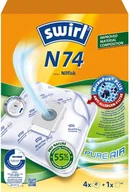 Worki do odkurzaczy - SWIRL MODEL N74 MP AirSpace Green Line - 4 pcs 6765957 - miniaturka - grafika 1