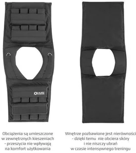 HMS Kamizelka treningowa KTO16 z regulowanym obciążeniem 16 kg - - Obciążenia - miniaturka - grafika 7
