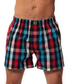 Bielizna sportowa męska - Horsefeathers bielizna męska SIN BOXER SHORTS red) - miniaturka - grafika 1