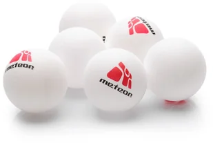Meteor Piłeczki do tenisa stołowego 15028 białe /6szt/ 15028 - Tenis stołowy - miniaturka - grafika 2