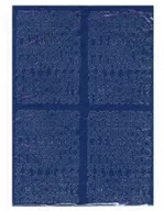 Dekoracje domu - Litery samoprzylepne 0,7 cm niebieskie - miniaturka - grafika 1