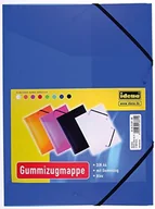 Teczki i skoroszyty - Idena Idena 213371 - teczka gumowa, do formatu DIN A4, z polipropylenu, półprzezroczysta niebieska, 1 sztuka 213371 - miniaturka - grafika 1