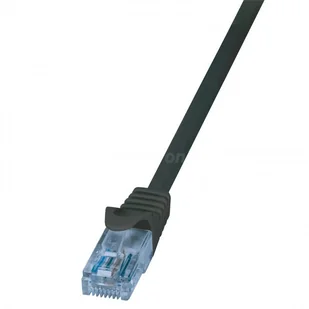Kabel sieciowy RJ45 Cat.6A U/utp 2m Czarny 10GbE - Patchcordy - miniaturka - grafika 2