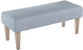 Ławki do przedpokoju - Dekoria.pl Dekoria.pl Ławka błękitny melanż 100 × 40 × 40 cm Amsterdam 197-704-46 - miniaturka - grafika 1