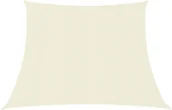Parasole ogrodowe - VidaXL Żagiel przeciwsłoneczny, 160 g/m, kremowy, 4/5x3 m, HDPE 311215 VidaXL - miniaturka - grafika 1