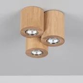 Lampy sufitowe - Spotlight Wooddream Round Sufitowa Spot-Light 2066374 Drewno Dębowe - miniaturka - grafika 1