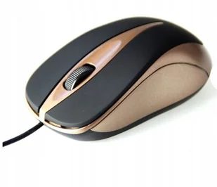 Media-Tech Plano MT-1091MO czarno-złota - Myszki - miniaturka - grafika 2