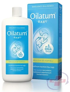 Oilatum BABY EMULSJA DO KĄPIELI 500ml - Kosmetyki kąpielowe dla dzieci - miniaturka - grafika 2
