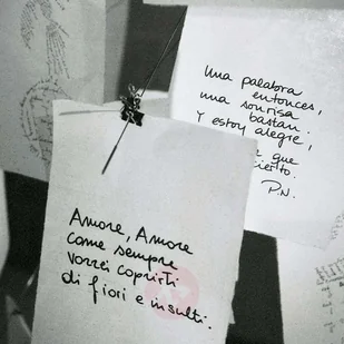 Lampa wisząca z karteczkami Zettel'z 5 - Lampy sufitowe - miniaturka - grafika 3