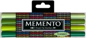 Kredki, ołówki, pastele i pisaki - Tsukineko Green House Memento Dual-TIP Markers 4/PKG PM-100  2 PM100002 - miniaturka - grafika 1